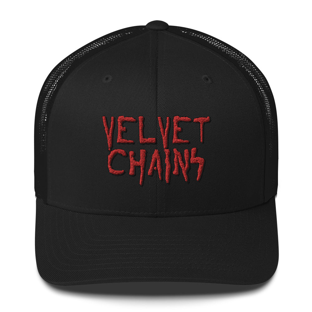 Velvet Chains Logo Trucker Cap