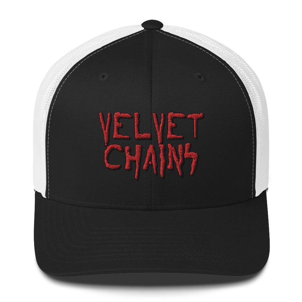 Velvet Chains Logo Trucker Cap