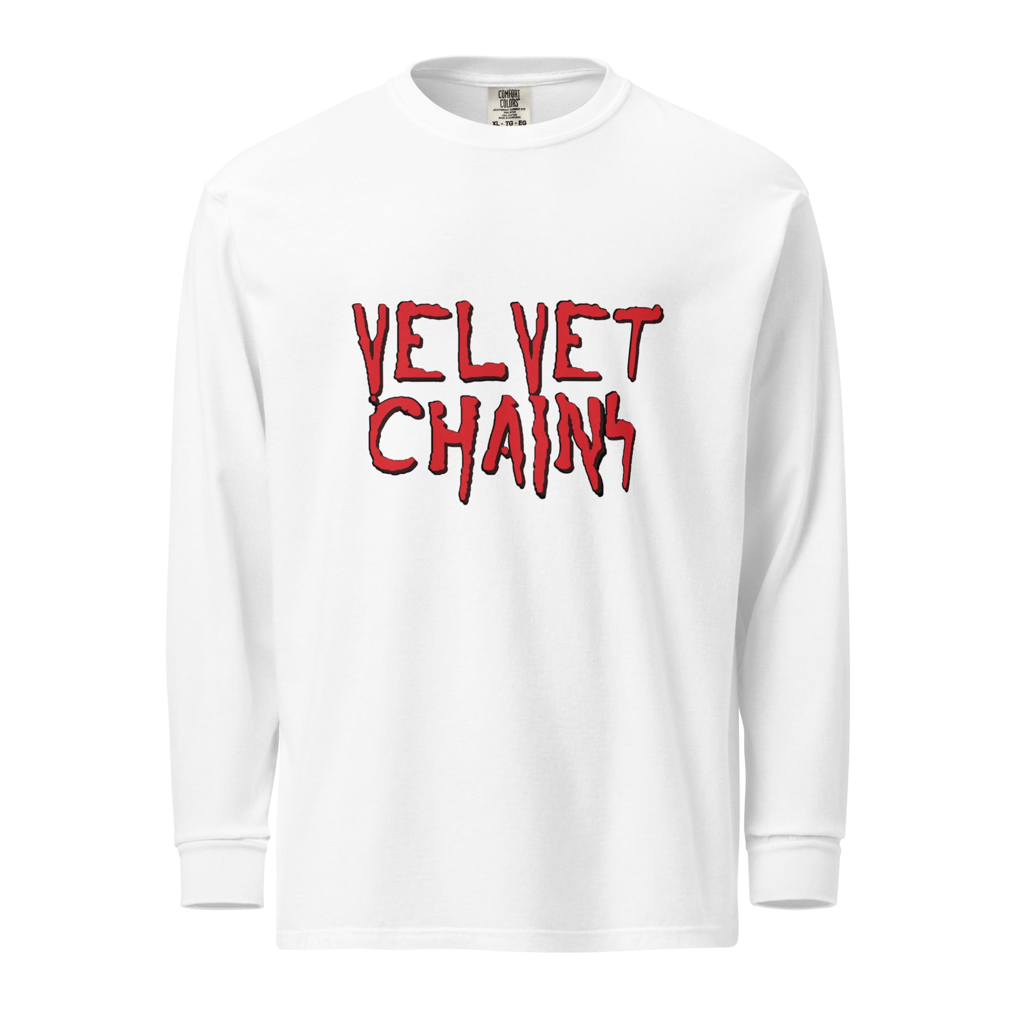 Velvet Chains Logo Long Sleeve Shirt